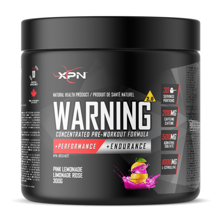 Warning 2.0 Nutrition Sports Fitness